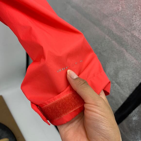 Columbia Jacket Womens S Small Watermelon Switchback II Stow Away Hood Full Zip - Picture 4 of 16